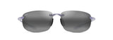 Maui Jim Hookipa Gafas, Shiny Crystal, 64-14-140 Unisex Adulto