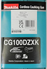Makita cg100dzxk batería – Pistola de cartuchos (sin batería/cargador en maletín de transporte, 150 W, 10.8 V