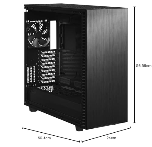 Fractal Design Define 7 XL Black Solid Brushed Aluminum/Steel E,ATX Silent Modular Full Tower Computer Case