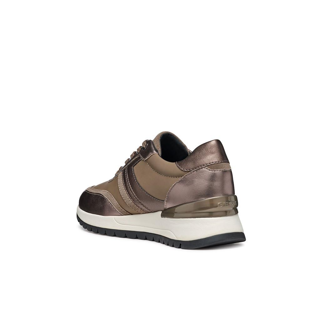 Geox D Desya A, Zapatillas Mujer, Pardo, 40 EU