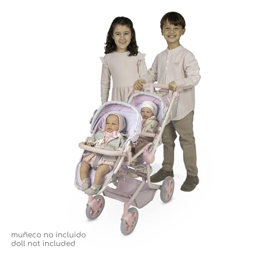 Carro de Muñecas Sophie Silla Gemelar Plegable DeCuevas 90875