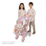 Carro de Muñecas Sophie Silla Gemelar Plegable DeCuevas 90875