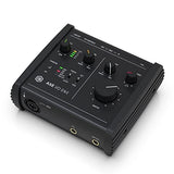 AXE I/O ONE de IK Multimedia, interfaz de audio USB compacta con diseño de tono de guitarra avanzado Z-TONE. Conector USB-C. Viene con TONEX SE y AmpliTube 5 SE