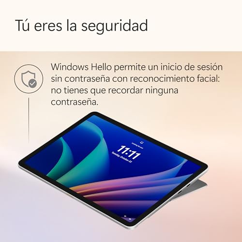 Microsoft Surface Pro | Copilot+ PC | Pantalla táctil LCD 12” | Snapdragon X Plus | 16GB RAM | Almacenamiento de 256GB | Último Modelo | Platino