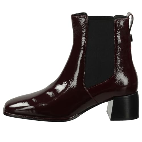 GANT FOOTWEAR Gwenety, Botas Estilo Chelsea Mujer, Burdeos, 40 EU