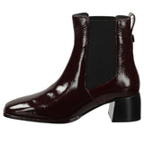 GANT FOOTWEAR Gwenety, Botas Estilo Chelsea Mujer, Burdeos, 40 EU