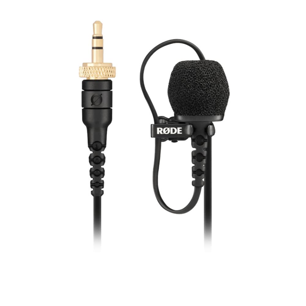 RØDE Lavalier II Micrófono lavalier/lapel de perfil ultra bajo premium para radiodifusión, producción cinematográfica, creación de contenido, grabación de voz en ubicaciones y estudios