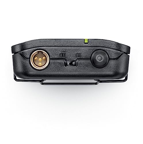 Shure Micrófono inalámbrico BLX1288/MX153 UHF - Adecuado para Iglesias, Karaoke - Batería de 14 Horas, Alcance de 100m - Incluye micrófonos de Mano y Diadema, Receptor de Doble Canal - Banda S8