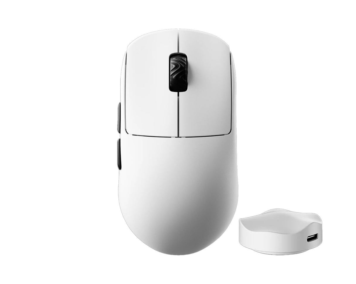 SCYROX V8 2.4 GHz inalámbrico, Compatible con 8K, Ultraligero, 1.3 oz (36 g), Interruptor óptico, Sensor Pixart 3950, tasa de sondeo de 8.000 Hz, dongle 8K Incluido, Alto Costo, Mouse para Juegos con