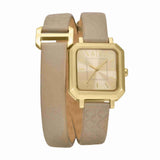 Armani Exchange Orologio da Donna, Quarzo Movimento a tre lancette e cassa da 27 mm con cinturino in Pelle