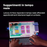 Lenovo Yoga Tab Plus, Tableta AI, 12,7 Pulgadas 144 Hz 3K, procesador Snapdragon 8 Gen 3, 16 GB de RAM, 256 GB de Memoria, WiFi 6, Tableta Android 14, Tab Pen Pro y Teclado incluidos - Seashell