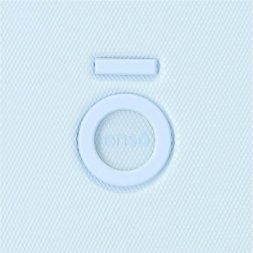 Enso Balloons Maleta de Cabina Turquesa 40x55x20 cms Rígida ABS Cierre TSA Integrado 37L 3,22 kgs 4 Ruedas Dobles Equipaje Mano