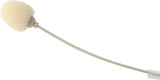 Pronomic Micrófono de Diadema HS-31 EA - Atención Accesorios: Solo Compatible con ciertos transmisores inalámbricos (no incluidos) - Incluye Protector de Viento y Adaptador Intercambiable - Beige