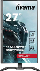 iiyama G-Master GB2770QSU-B6 27" Fast IPS QHD 180Hz 0 2ms USB-A Altavoces Altura Ajustable