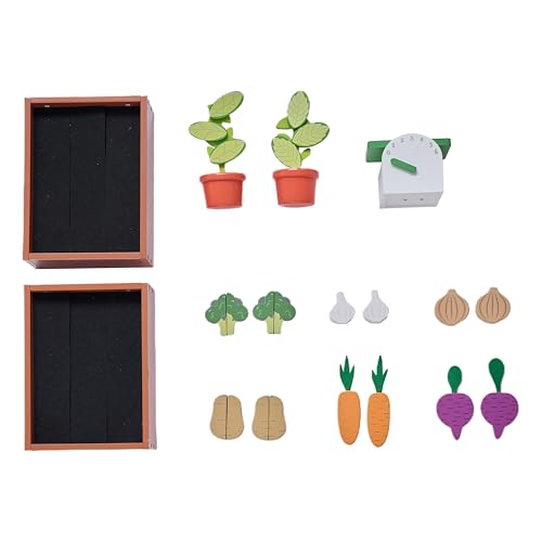 Teamson Kids Puesto de Mercado Vermont de Madera con Verduras, Pizarra, balanza, Cajas de jardín y Accesorios de Compra para niños