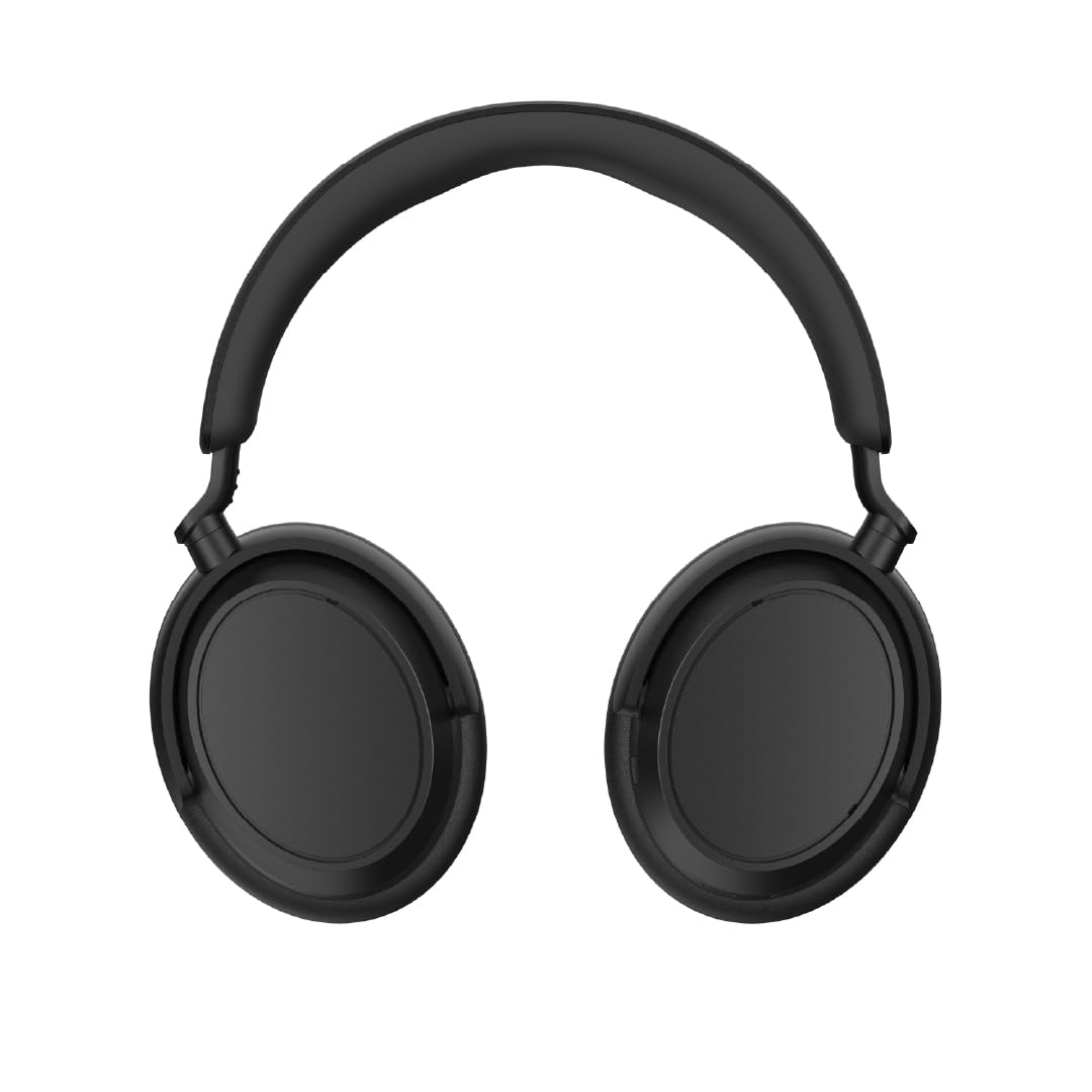 Sennheiser ACCENTUM Plus Wireless Auriculares con Bluetooth - Audio función de Carga rápida, autonomía de 50 Horas y cancelación de Ruido Activa híbrida adaptativa - Negro