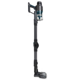H.Koenig Aspirador Sin Cable 2 en 1 PowerFlex+ UPX26, Plegable, Autónomo hasta 40 Min, Sin Bolsa, Ligero, Ergonómico, 3 Potencias, 220 W, 0.8 Liters, Roja y Plateada