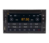 Radio de Coche universales 2 DIN Android GPS Bluetooth WiFi USB Dab+ Touchscreen 6.2" 8core Carplay AndroidAuto DVD