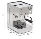 Lelit Anna Máquina de Café - Con Espumador de Leche - PL41LEM-2G80 - Acero Inoxidable Pulido