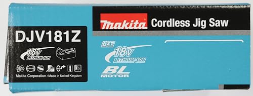 Makita DJV181Z DJV181Z-Caladora bl 18v lxt con pomo, 390 W, 18 V, Negro