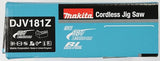 Makita DJV181Z DJV181Z-Caladora bl 18v lxt con pomo, 390 W, 18 V, Negro