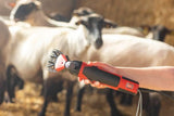 KERBL 18261 Cizalla profesional de ovejas de 6 velocidades con clipper agrícola, 350 vatios