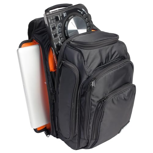 UDG U9101BL/OR Ultimate Digi - Mochila para dj, color negro y naranja