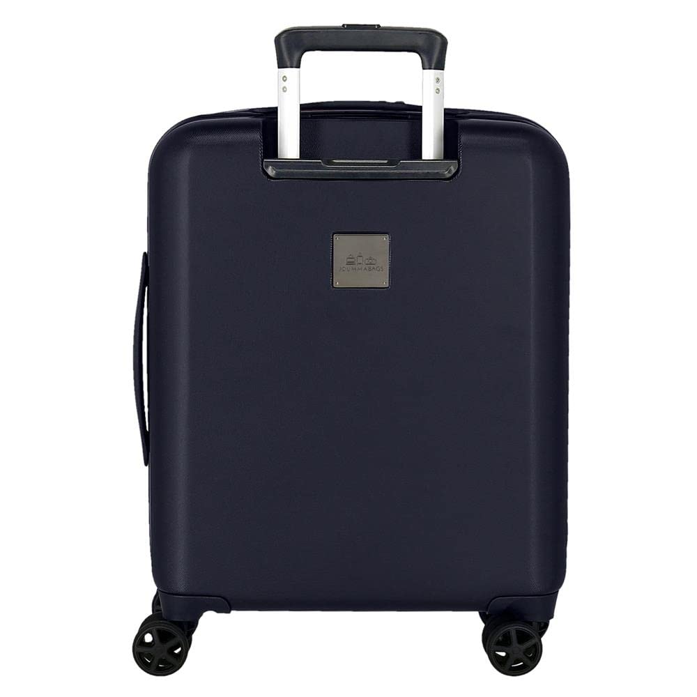 Joumma Disney Mickey Outline Maleta de Cabina Azul 40x55x20 cms Rígido 2,82 kgs Cierre TSA ABS 2,82 kgs 37L Equipaje de Mano