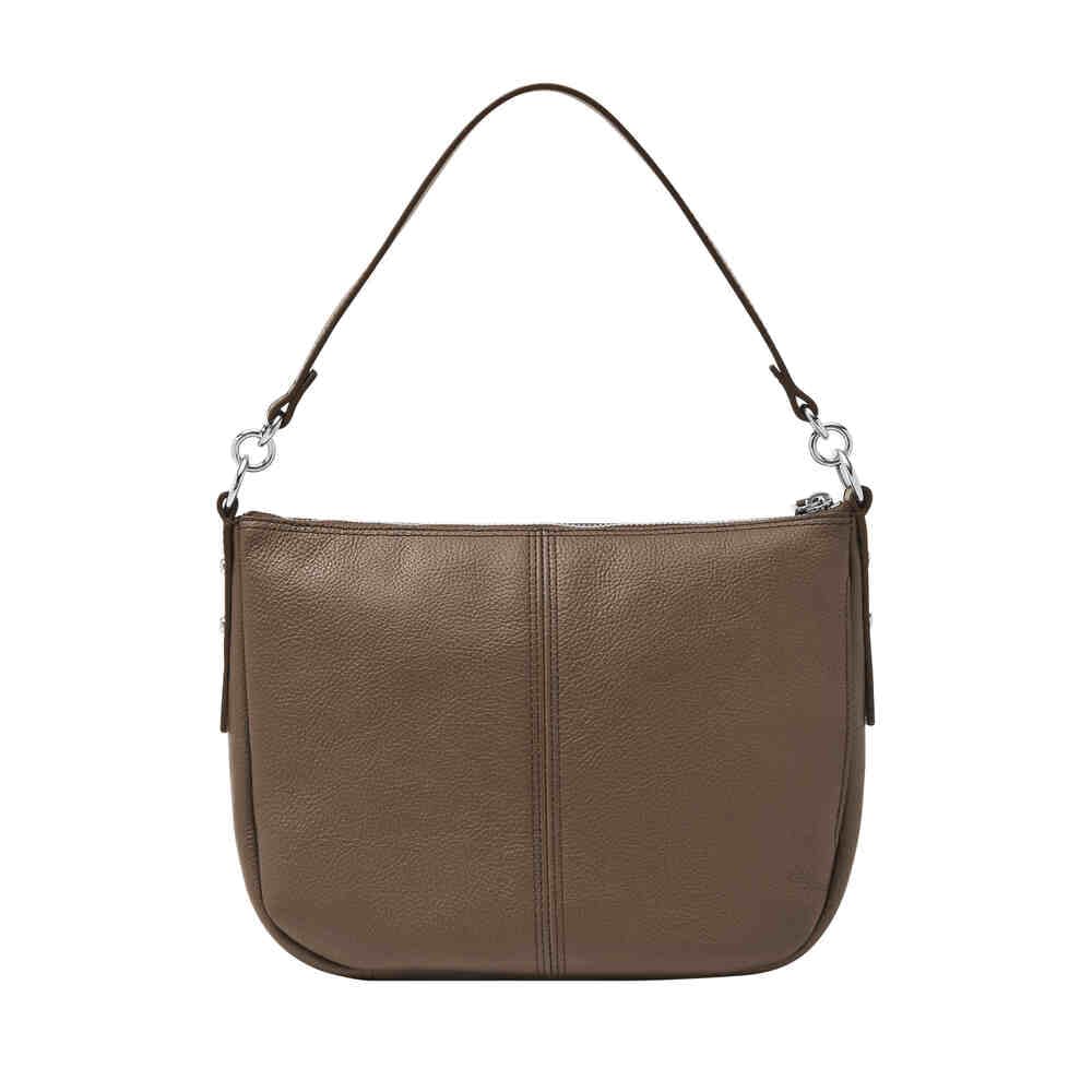 FOSSIL Jolie, Bolso Bandolera Mujeres, Chocolate Oscuro, 27.94L cm x7.62Wcm x20.32 H cm