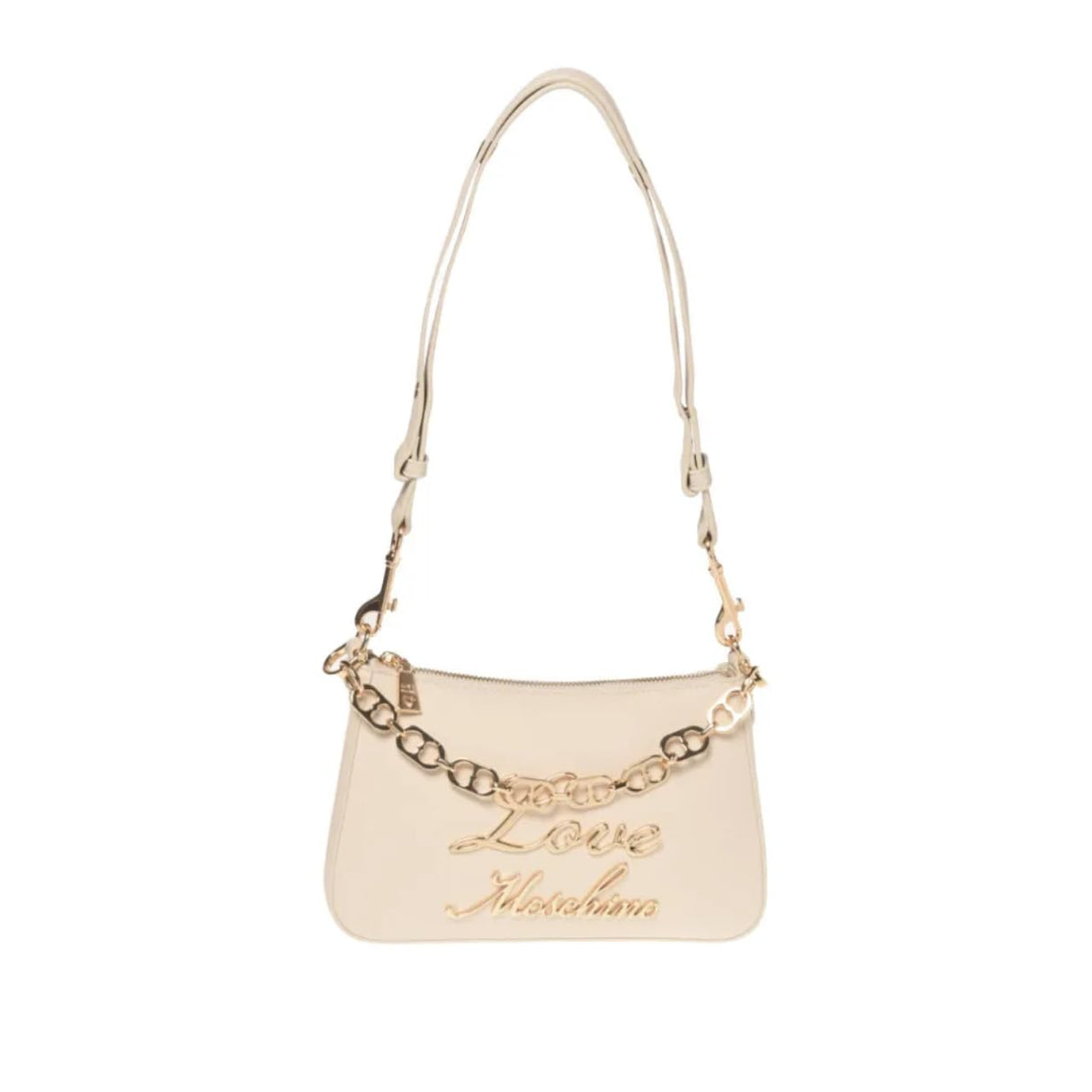 Love Moschino Bolso de Hombro Mujer Blanco Perla Talla única