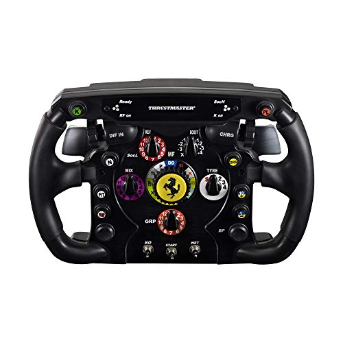 Thrustmaster Ferrari F1 Wheel Add-On - Volante de carreras desmontable que incorpora el sistema Thrustmaster Quick Release