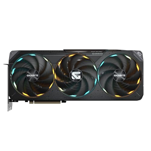 Gigabyte GeForce RTX 5080 Gaming OC 16G Tarjeta Gráfica - 16GB GDDR7, 256 bits, PCI-E 5.0, 2730MHz Core Clock, 3 x DisplayPort, 1 x HDMI, GV-N5080GAMING OC-16GD