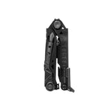 Gerber Multiherramienta con clip para cinturón, transmisión central, apertura con una sola mano, 14 funciones y funda de nylon (compatible con Molle), Negro, 30-001425