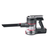 Ufesa AE4829 Valley Aspirador Escoba Sin Cable, Autonomía 40 min, Batería Litio 29.6V, 2 Velocidades, Cepillo Motorizado, Cuerpo Desmontable, Sistema Ciclónico, LEDs, Rojo/Negro