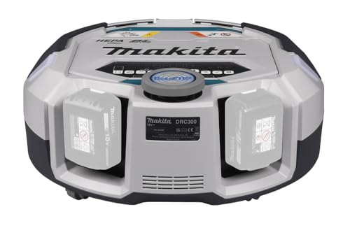Makita DRC300Z - Limpiador robótico sin escobillas LXT de Iones de Litio de 18 V - Baterías y Cargador no incluidos
