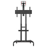 Ergosolid AVA1800B - Soporte móvil para televisor LCD, LED y televisores de 55 a 80 Pulgadas (35 a 20 cm), Color Negro