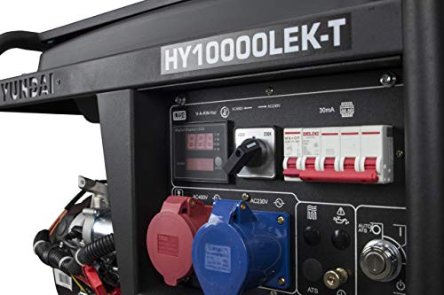 Hyundai HY10000LEKT Generador Gasolina (Full Power)