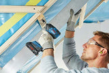 Bosch Professional 18V System GDR 18V-200 + GSR 18V-55 - Set atornillador de impacto + atornillador a batería (2 baterías 4.0 Ah, en maletín)