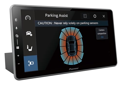 Pioneer SPH-DA97DAB-UNI2 Media Center 2DIN Panel táctil capacitiva de 9.0" con Wi-Fi, Bluetooth, Apple CarPlay, Android Auto y Dab+, Ecualizador gráfico de 13 Bandas