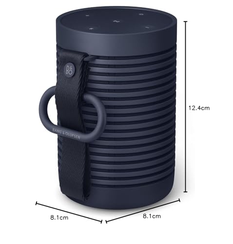 Bang & Olufsen Beosound Explore Altavoz de 360 Grados Bluetooth Portátil Inalámbrico de Alta Gama para Uso en Exteriores, Casa y Viaje, IP67 Resistente al Agua y Polvo, Hasta 27 horas Navy