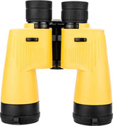 Barska Floatmaster 7x50 Waterproof Marine Binoculars Prismáticos flotantes WP 7 x 50, Unisex Adulto, Amarillo, 7x50mm