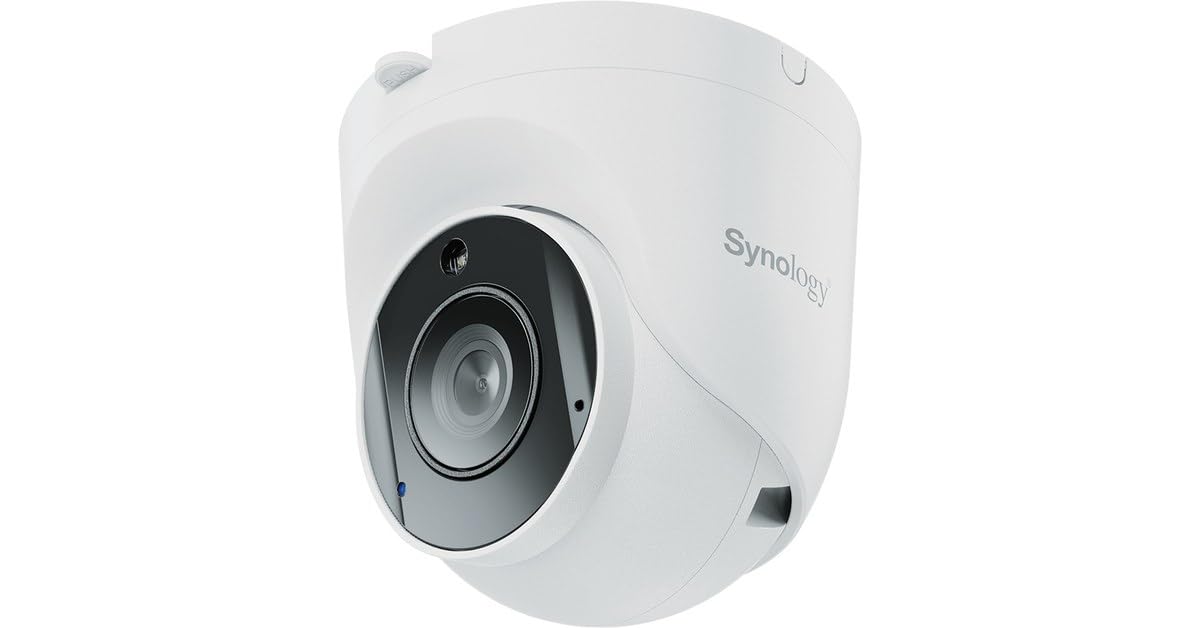 Synology Cámara de Seguridad TC500 alimentada por IA para vigilancia Inteligente integrada