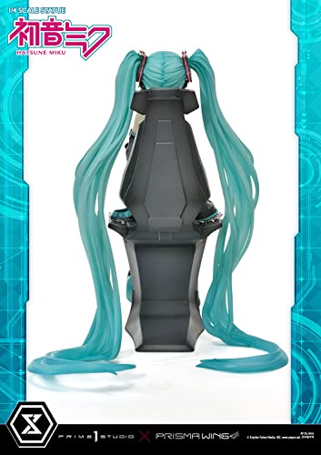 Prime 1 Studio Hatsune Miku - Figura Decorativa (PVC, 1/4 Hatsune Miku Art by Neco, 34 cm)