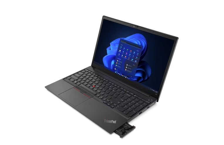 Lenovo ThinkPad E14 Gen 3 - Ordenador Portátil 15.6" FHD, (AMD Ryzen 5 5500U , 8GB RAM, 512 SSD, Integrated Intel Iris Xe Graphics, Windows 11 Pro 64), Black -Teclado QWERTY Español