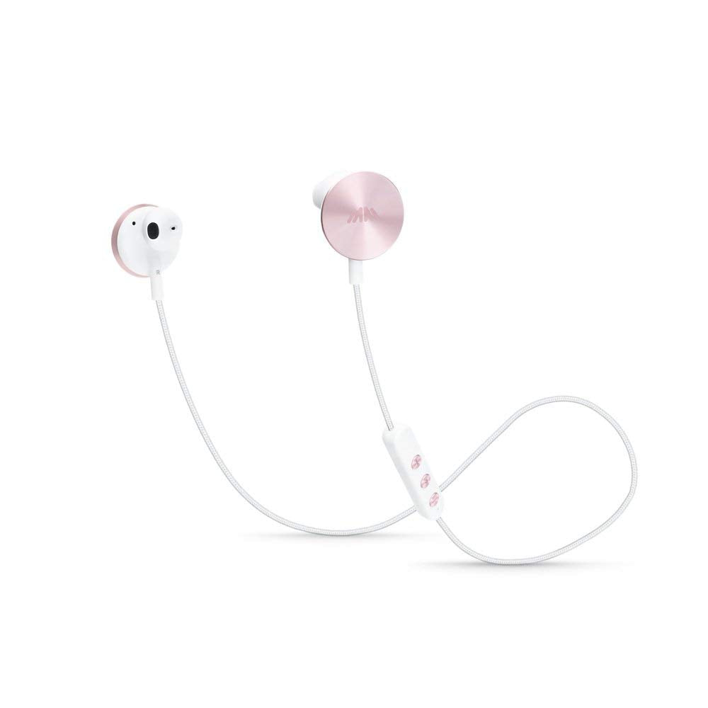 i.am+ BUTTONS Dentro de oído Binaural Inalámbrico Oro rosado - Auriculares (Inalámbrico, Dentro de oído, Binaural, Intraaural, Oro rosado)