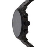 Armani Exchange Reloj hombre, movimiento cuarzo cronógrafo y caja 49mm con correa acero, Grafito
