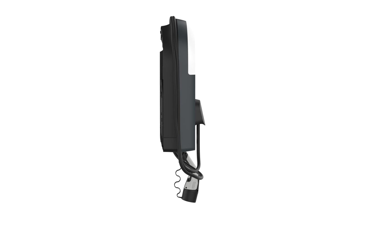 Schneider Electric - Wallbox EVB3S22NC0M - Columna de Carga para Coche eléctrico (22 kW, Cable T2 de 5 m)