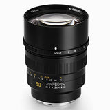TTArtisan Lente de Cuerpo de Metal de 90 mm F/1.25 Compatible con Montura Nikon Z, Color Negro