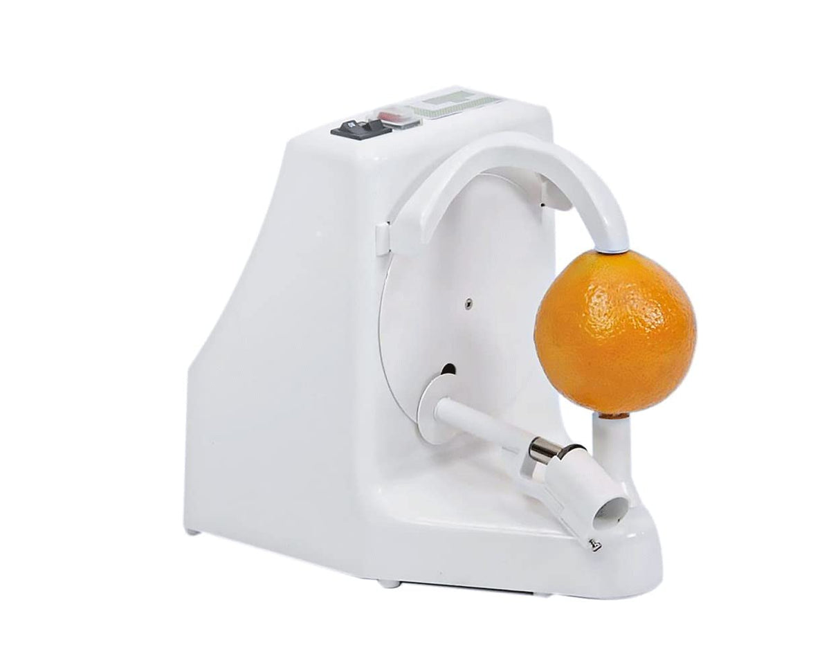 Pelamatic Orange Peeler Profesional - Pelador electrico de patatas, naranjas, tomates, kiwis, melocotones y demas frutas o verduras acero inoxidable, 24W