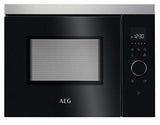 AEG MBB1755SEM Integrado Solo - Microondas (Integrado, Solo microondas, 17 L, 800 W, Tocar, Acero inoxidable)